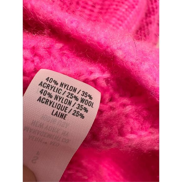 Aerie Pink Knit Pullover Sweater Size Small - Picture 3 of 4